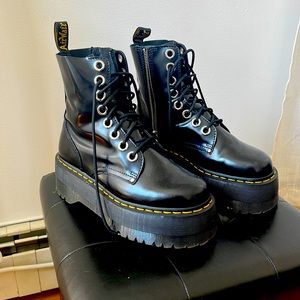 Black Jadon Max Dr. Marten boots (size 8)